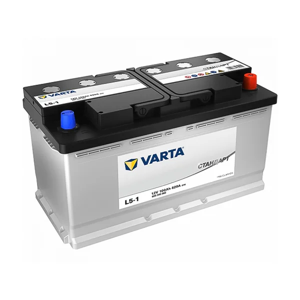 Аккумулятор VARTA 100 Ач 820 А (EN), прямая полярность, LN5