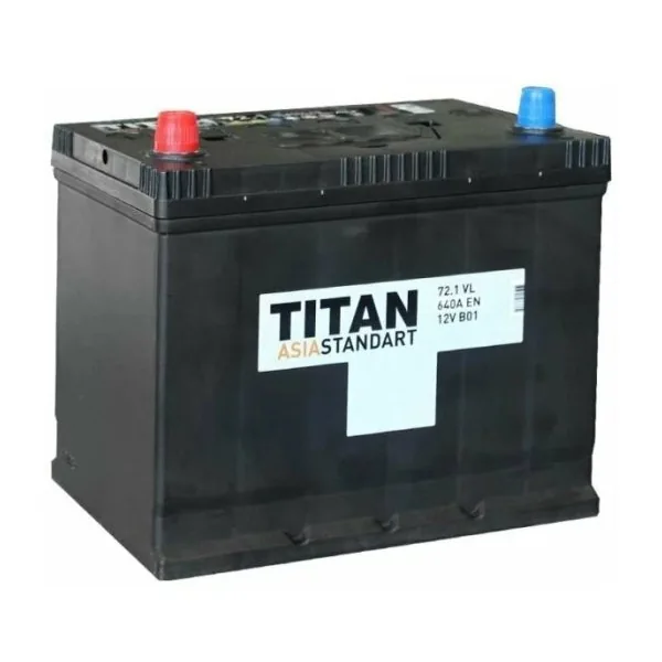 Аккумулятор TITAN Asia Standart 72 Ач 620 А (EN), прямая полярность, BCI-35