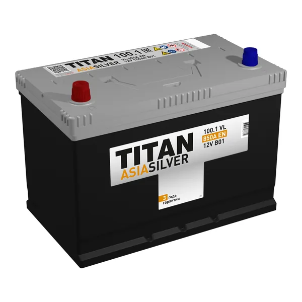 Аккумулятор TITAN Asia Silver 100Ah прямой EN850