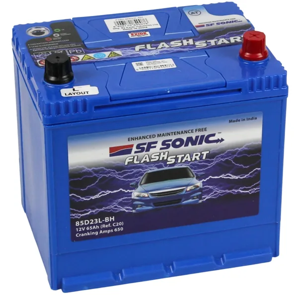 Аккумулятор SF SONIC 65Ah euro CCA650 85D23L
