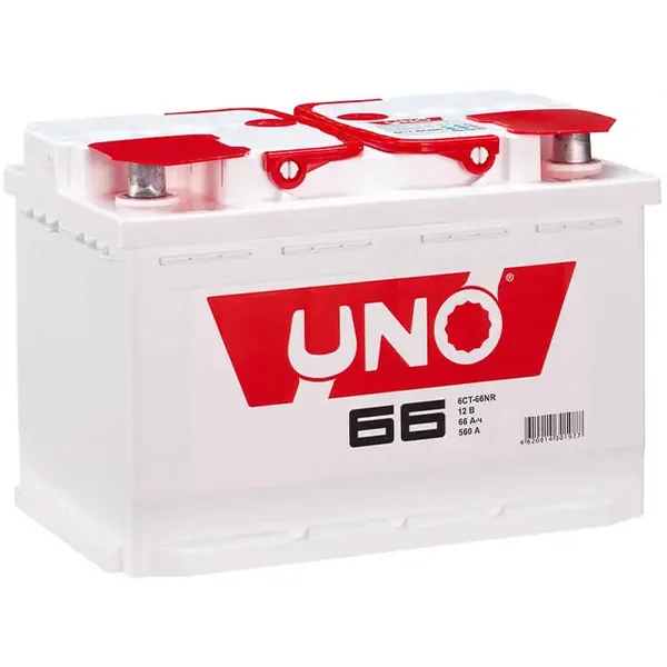 Аккумулятор UNO 66 Ач 560 А (EN), обратная полярность, LN3