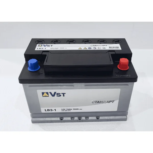 Аккумулятор VST Standard 74 Ач 700 А (EN), обратная полярность, LN3