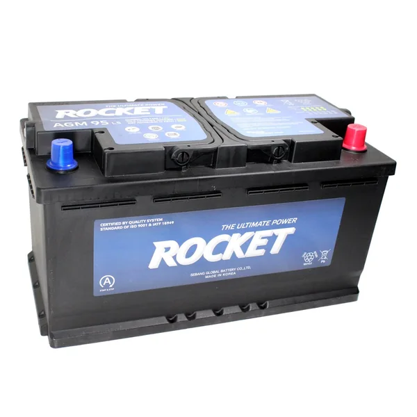 Аккумулятор ROCKET AGM 95Ah euro EN850