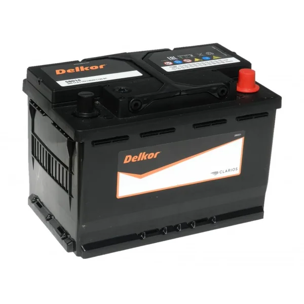 Аккумулятор DELKOR 80 Ач 800 А (EN), обратная полярность, LN3