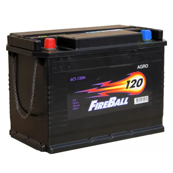 Аккумулятор FIRE BALL 120 Ач 1000 А (EN), прямая полярность, LN5