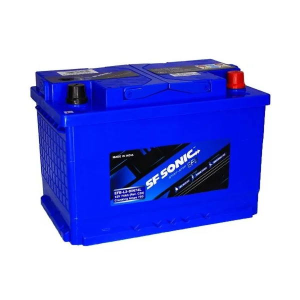 Аккумулятор SF SONIC EFB 74Ah euro CC700