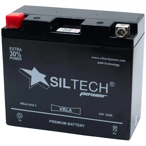 Аккумулятор SILTECH VRLA1212.1 YT12B-4 12V12Ah