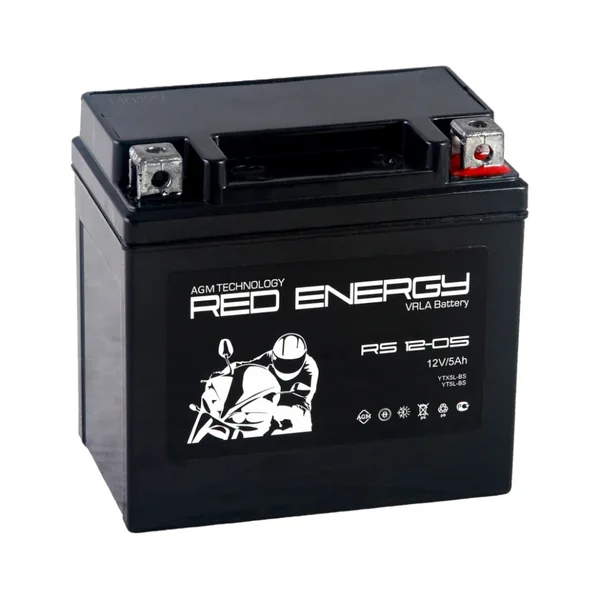 Аккумулятор RED ENERGY 4.5 Ач 85 А (EN), обратная полярность, YTX5L