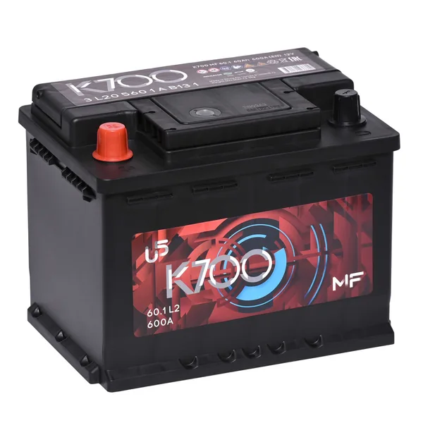 Аккумулятор K700 60 Ач 600 А (EN), прямая полярность, LN2