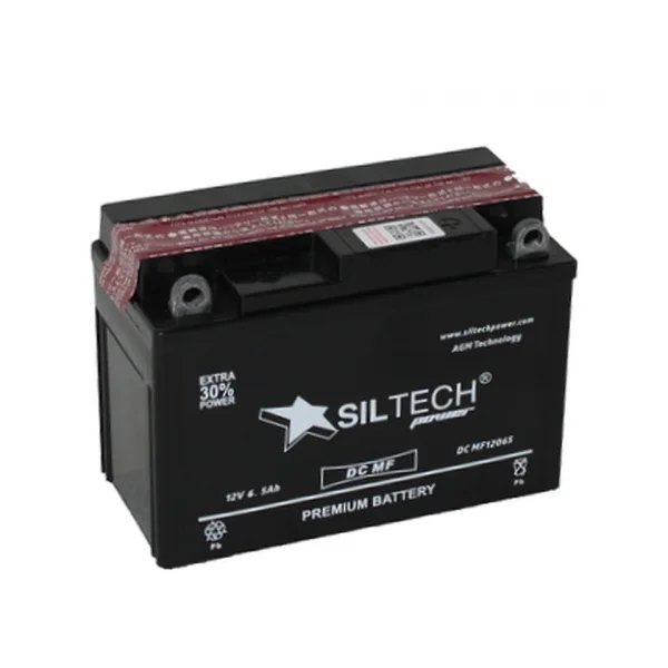 Аккумулятор SILTECH 6.5 Ач 100 А (EN), обратная полярность, YTX6.5L