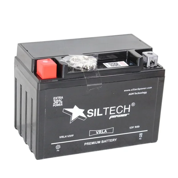 Аккумулятор SILTECH 9 Ач 150 А, прямая полярность, YTX9