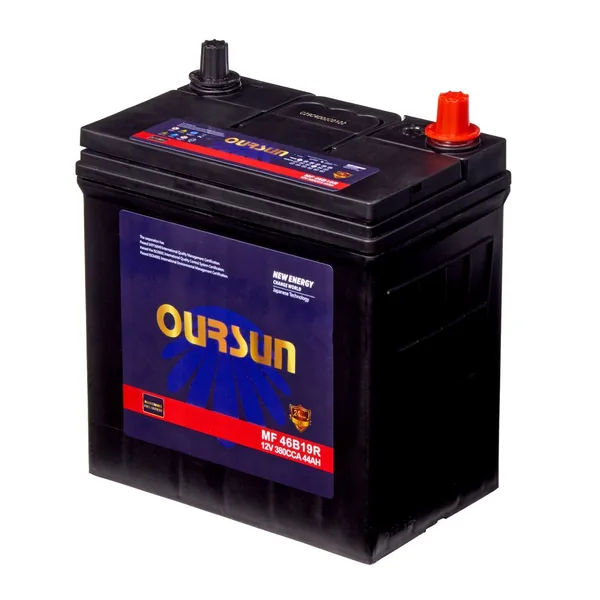 Аккумулятор OURSUN 44Ah прямой CCA380 46B19R