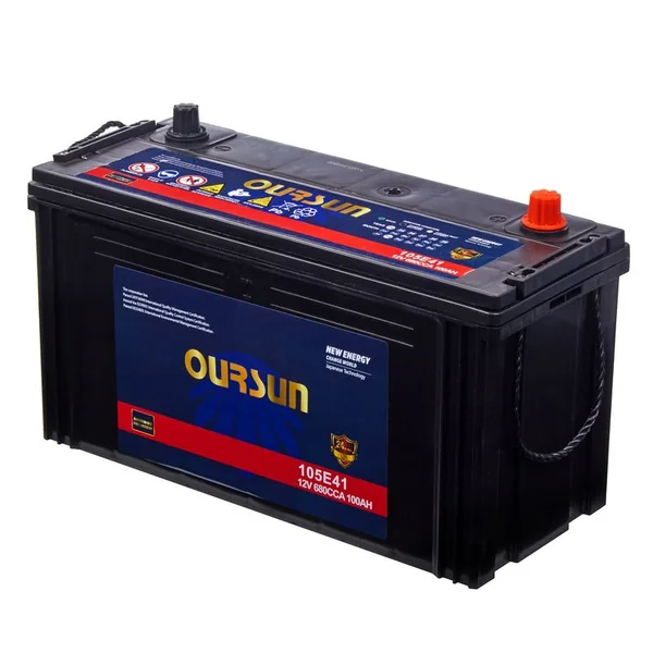 Аккумулятор OURSUN 105 Ач 720 А (JIS), прямая полярность, E41