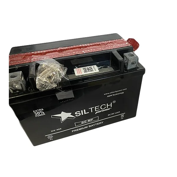 Аккумулятор SILTECH YTX9-BS 9 Ач 150 А (EN), прямая полярность