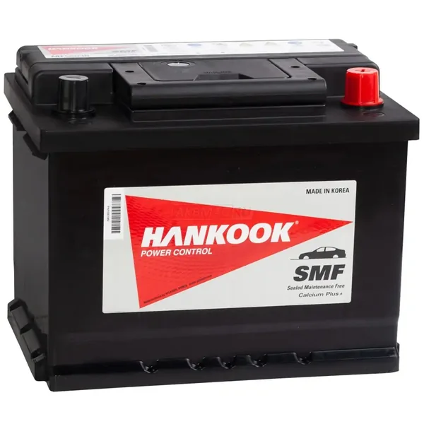 Аккумулятор HANKOOK 60 Ач 480 А (EN), обратная полярность, LN2