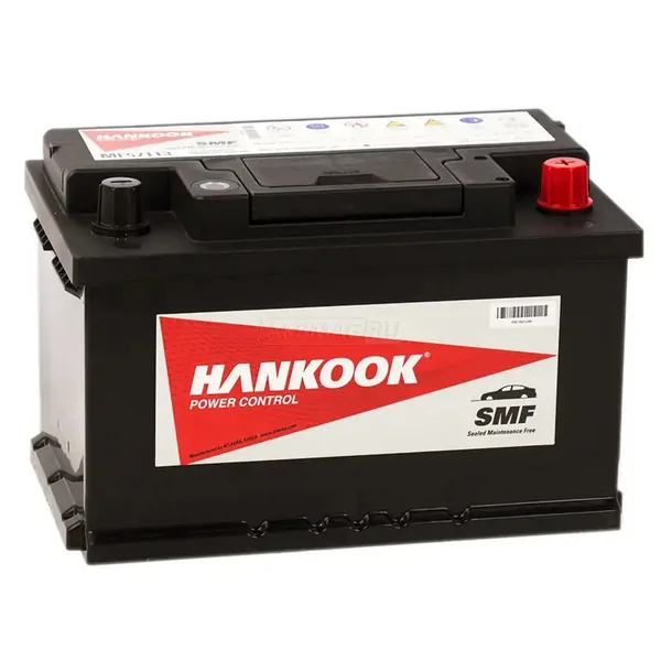 Аккумулятор HANKOOK 72 Ач 640 А (EN), обратная полярность, LN3