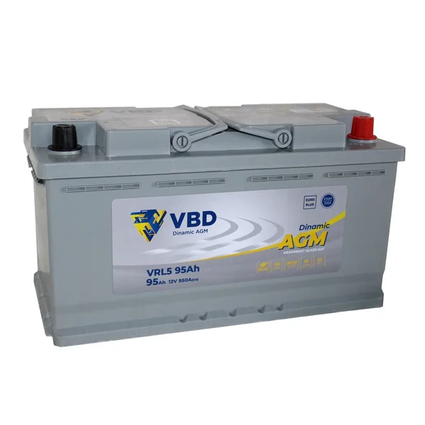 Аккумулятор VBD 95 Ач 950 А (EN), обратная полярность, LN5