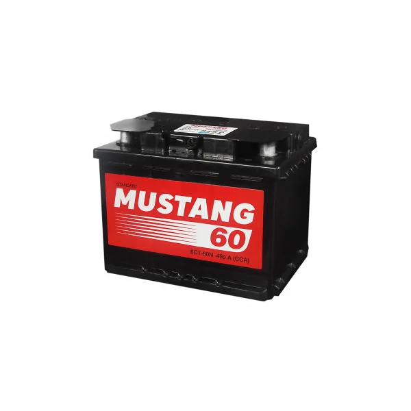 Аккумулятор MUSTANG 60 Ач 430 А (EN), прямая полярность, LN2