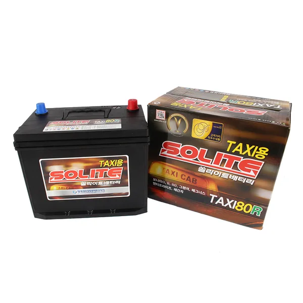Аккумулятор SOLITE 80Ah прямой EN650 TAXI 90D26R