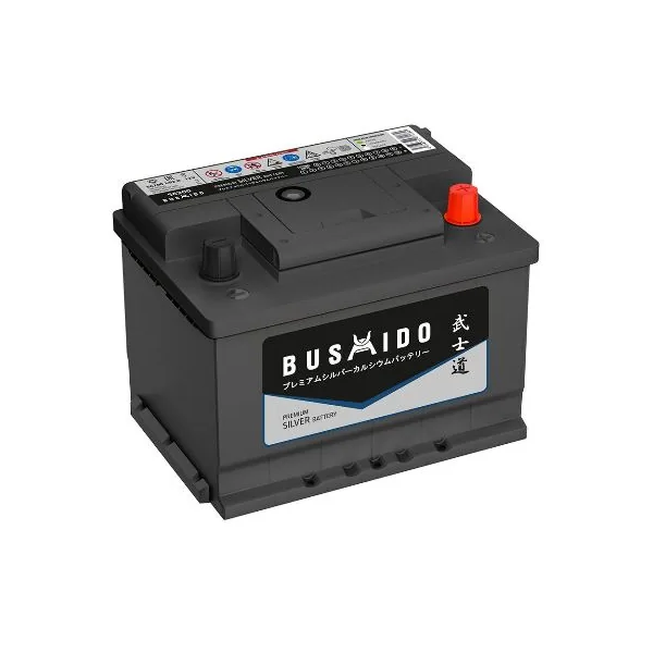 Аккумулятор BUSHIDO SJ 62Ah euro низкий CCA600