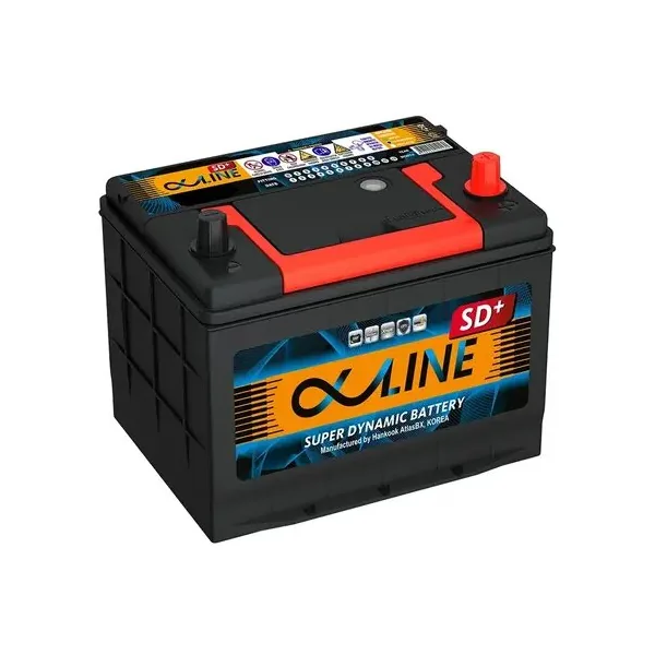 Аккумулятор ALPHALINE 85D23L 70 Ач 620 А (EN), обратная полярность