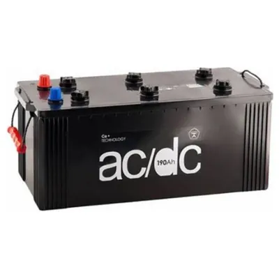 Аккумулятор AC/DC 190 Ач 1200 А (EN), прямая полярность, 6ST-190