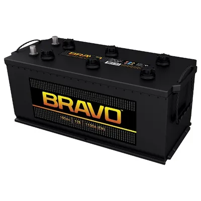 Аккумулятор BRAVO 190 Ач 1100 А (EN), прямая полярность, 6ST-190