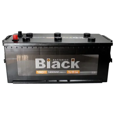 Аккумулятор BLACK 190 Ач 1200 А (EN), обратная полярность, 6ST-190