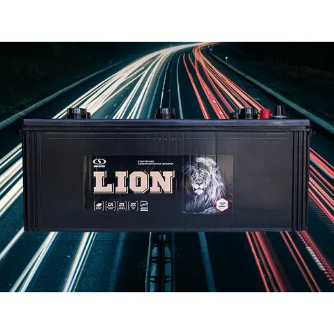 Аккумулятор LION 190 Ач 1000 А (EN), обратная полярность, 6ST-190