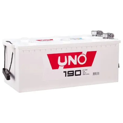 Аккумулятор UNO 190 Ач 1200 А (EN), обратная полярность, HB