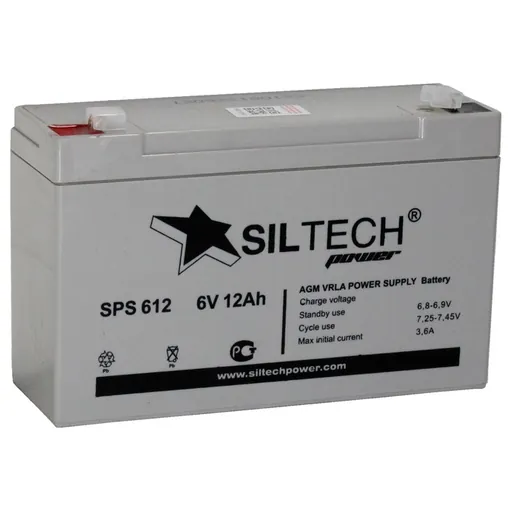 Аккумулятор SILTECH 12 Ач, 151x50x100