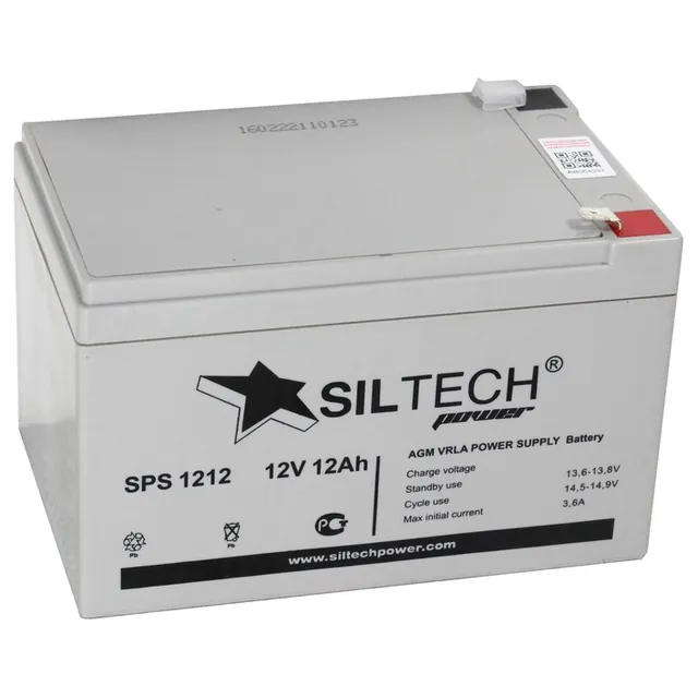 Аккумулятор SILTECH SPS 1212 12 Ач, 151x98x94