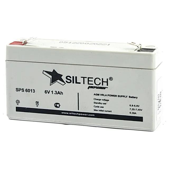 Аккумулятор SILTECH 1.3 Ач, 97x24x58