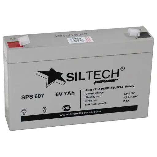 Аккумулятор SILTECH 7 Ач, 151x35x94