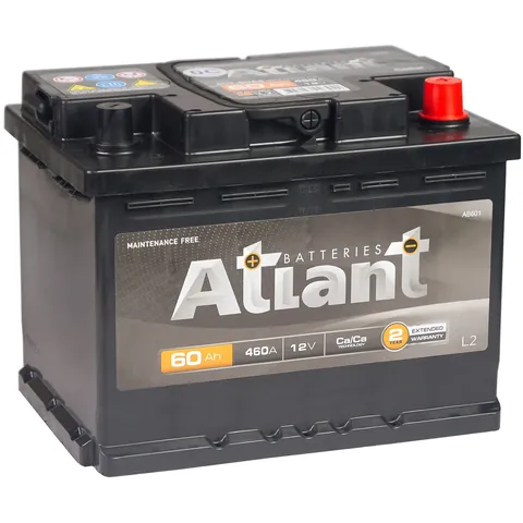 Аккумулятор ATLANT 60 Ач 540 А (EN), обратная полярность, LN2