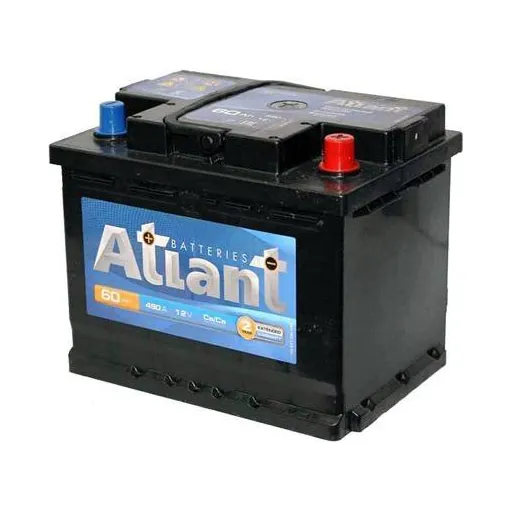 Аккумулятор ATLANT 60 Ач 540 А (EN), прямая полярность, LN2