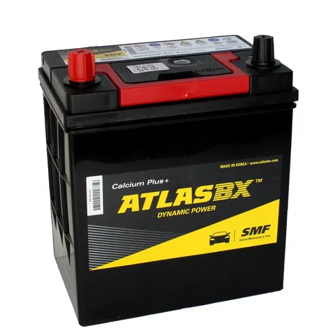 Аккумулятор ATLAS MF42B19R 38 Ач 350 А (EN), прямая полярность