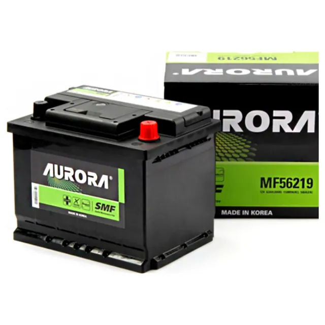 Аккумулятор AURORA 62 Ач 540 А (EN), обратная полярность, LN2