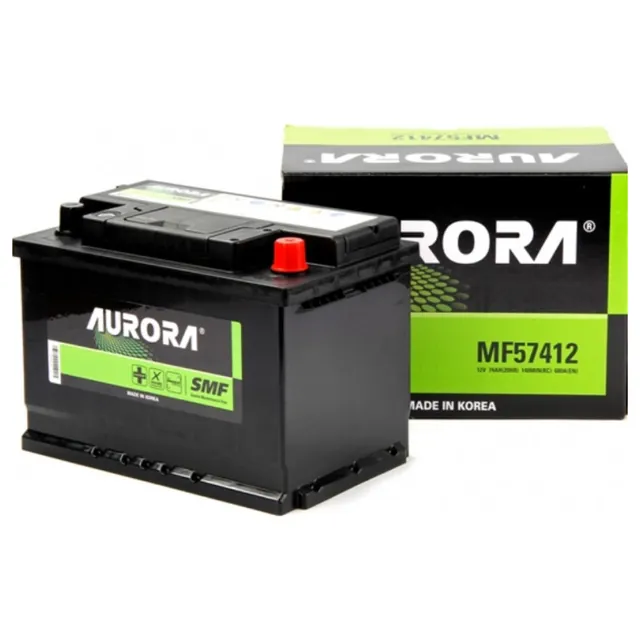 Аккумулятор AURORA 74 Ач 680 А (EN), обратная полярность, LN3