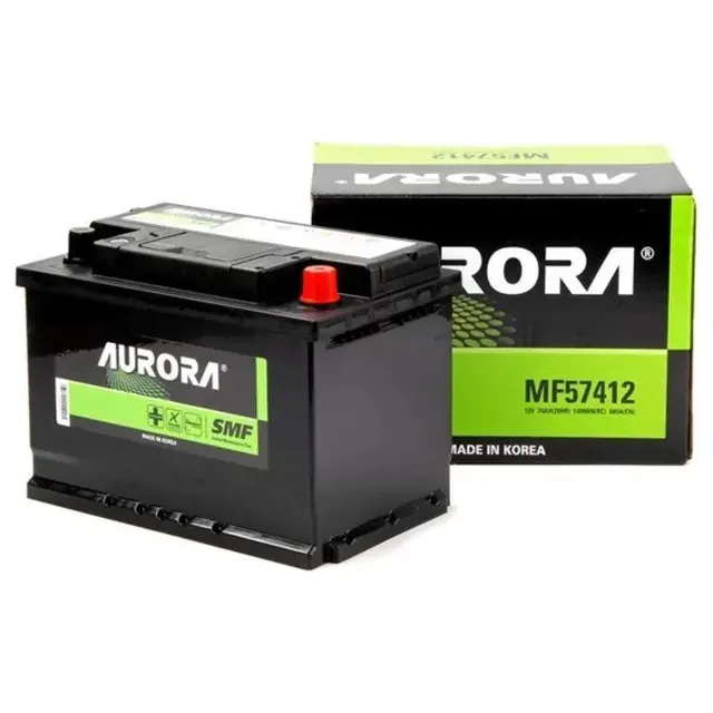 Аккумулятор AURORA MF 85 Ач 750 А (EN), обратная полярность, LN4