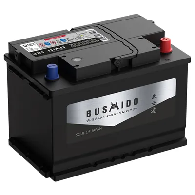 Аккумулятор BUSHIDO SJ 78 Ач 720 А (EN), прямая полярность, LN3