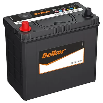 Аккумулятор DELKOR 45 Ач 430 А (EN), прямая полярность, B24