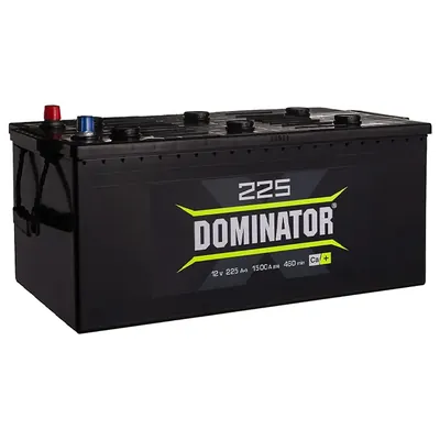 Аккумулятор DOMINATOR 225 Ач 1500 А (EN), обратная полярность, HC