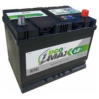 Аккумулятор EcoMax 68 Ач 550 А (EN), обратная полярность, LN3