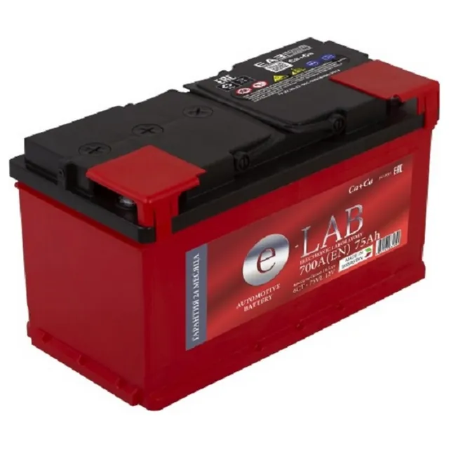 Аккумулятор ELAB 75 Ач 700 А (EN), обратная полярность, LN3