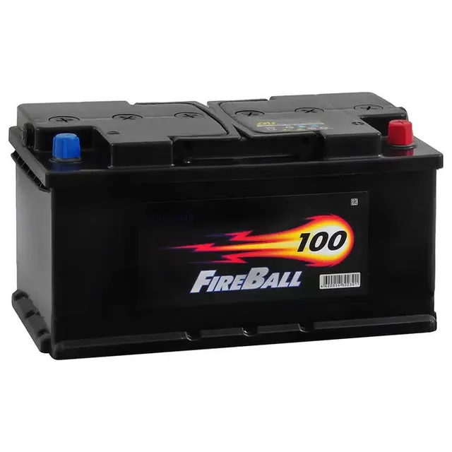 Аккумулятор FIRE BALL 6ст - 100 (1) Аз 100 Ач 810 А (EN), прямая полярность, LN5
