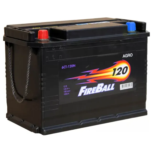 Аккумулятор FIRE BALL 120 Ач 1000 А (EN), прямая полярность, LN5