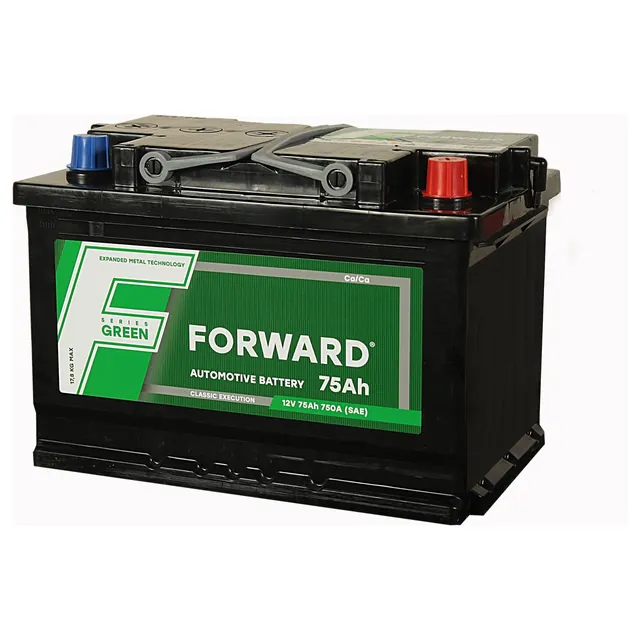 Аккумулятор FORWARD 75 Ач 750 А (EN), обратная полярность, LN3
