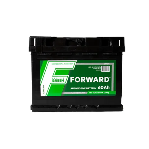 Аккумулятор FORWARD Green 60 Ач 550 А (EN), обратная полярность, LN2
