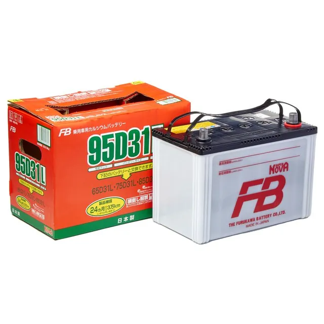 Аккумулятор FB SUPER NOVA 95D31L 80 Ач 740 А (EN), обратная полярность
